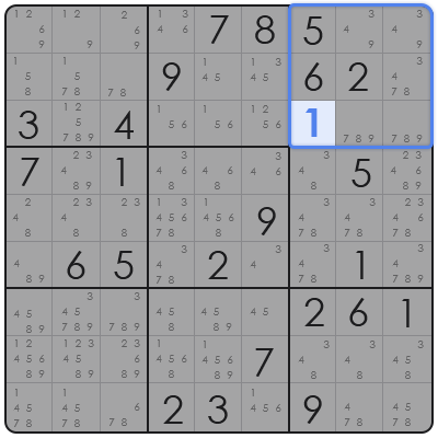 sudoku cross hatching